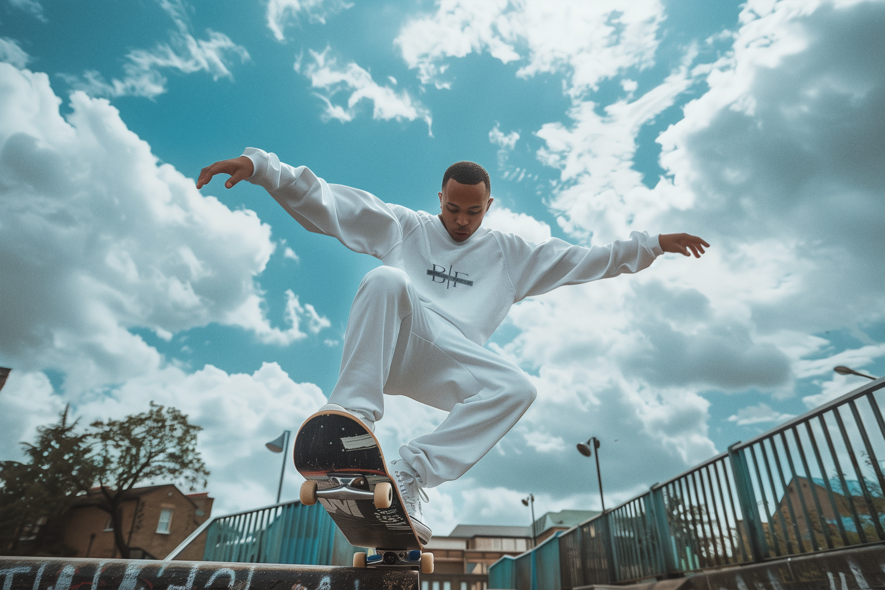 Premium White Sweater